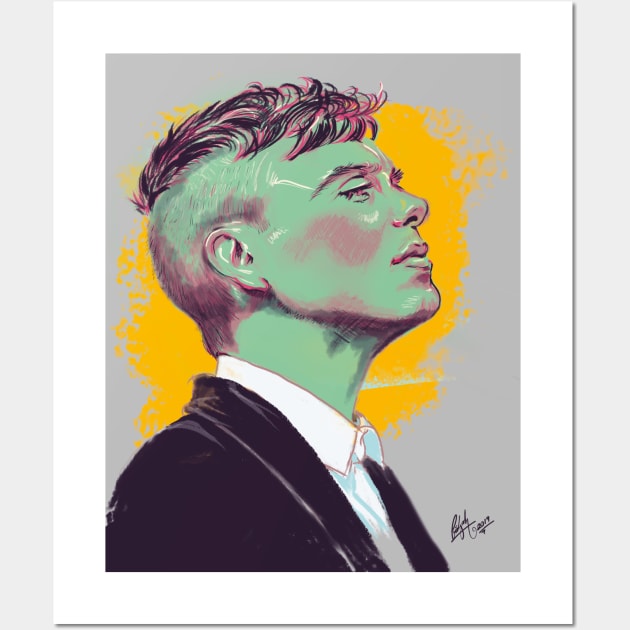 Cillian Murphy Wall Art by KirmiziKoi